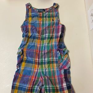 Plaid Ralph Lauren romper
